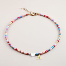Load image into Gallery viewer, Personalized Colorful Beads Choker