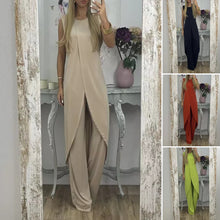 Load image into Gallery viewer, Sleeveless Mature Women Suit