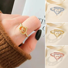 Load image into Gallery viewer, Mother &amp; Daughter Always Heart To Heart Ring