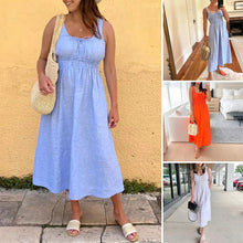 Load image into Gallery viewer, Women's Smocked Dress