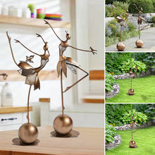 Load image into Gallery viewer, Dancing Garden Girl Outdoor Statues