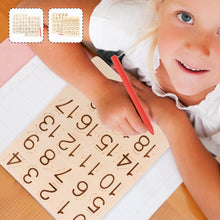 Load image into Gallery viewer, Wood Letter Practicing Board