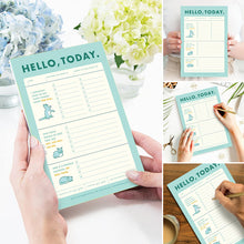 Load image into Gallery viewer, Hello, Today: To-do List Notepad
