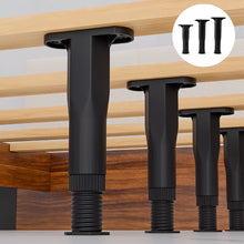 Load image into Gallery viewer, Bed Support Frame Adjustable Telescopic Furniture Heightening Bracket (2 PCS)