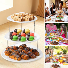 Load image into Gallery viewer, Collapsible Party Tray, 3 Tier