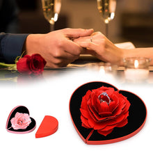 Load image into Gallery viewer, 3D Love Box Heart-Shaped Rose Flower- Perfect Valentine's Day Gift