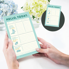 Load image into Gallery viewer, Hello, Today: To-do List Notepad