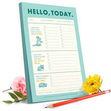 Load image into Gallery viewer, Hello, Today: To-do List Notepad