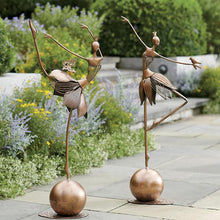 Load image into Gallery viewer, Dancing Garden Girl Outdoor Statues