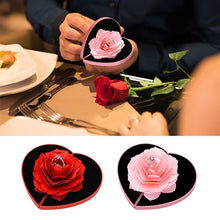 Load image into Gallery viewer, 3D Love Box Heart-Shaped Rose Flower- Perfect Valentine's Day Gift