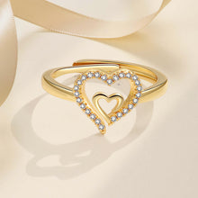 Load image into Gallery viewer, Mother &amp; Daughter Always Heart To Heart Ring