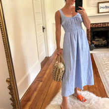 Load image into Gallery viewer, Women's Smocked Dress