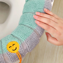 Load image into Gallery viewer, Two-Tone Soft Toilet Seat Cover