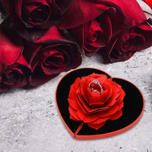 Load image into Gallery viewer, 3D Love Box Heart-Shaped Rose Flower- Perfect Valentine's Day Gift