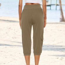 Load image into Gallery viewer, Women's Drawstring Cargo Pants