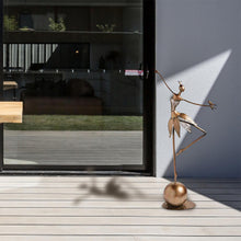Load image into Gallery viewer, Dancing Garden Girl Outdoor Statues