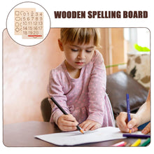 Load image into Gallery viewer, Wood Letter Practicing Board