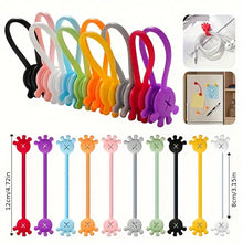 Load image into Gallery viewer, Magnetic Silicone Cable Organizer