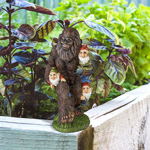 Load image into Gallery viewer, Sasquatch with Garden Gnome
