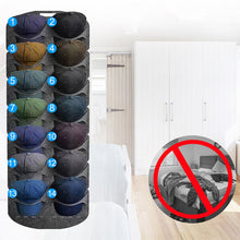 Load image into Gallery viewer, Hengende multi-pocket hatteholder