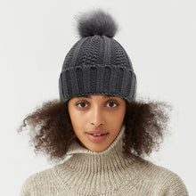 Load image into Gallery viewer, Elastic Ribbed Knit Hat for Hair Protection
