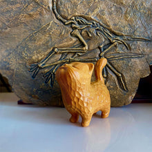 Load image into Gallery viewer, Tiny Cute Wooden Cat