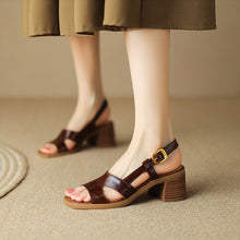 Load image into Gallery viewer, Women's Summer Open Toe Shoes Sandals