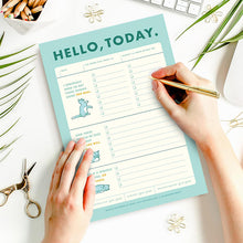 Load image into Gallery viewer, Hello, Today: To-do List Notepad