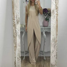 Load image into Gallery viewer, Sleeveless Mature Women Suit