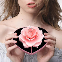 Load image into Gallery viewer, 3D Love Box Heart-Shaped Rose Flower- Perfect Valentine's Day Gift