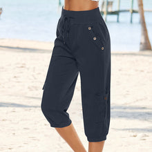 Load image into Gallery viewer, Women's Drawstring Cargo Pants