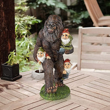 Load image into Gallery viewer, Sasquatch with Garden Gnome