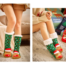 Load image into Gallery viewer, Christmas hot sale reindeer padded cotton socks