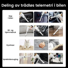 Load image into Gallery viewer, Trådløs Håndholdt Bilkvakkumrenser