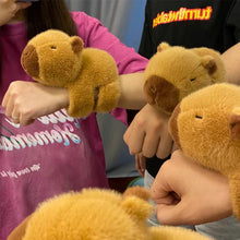 Load image into Gallery viewer, Capybara Plush Snap-on Bracelet
