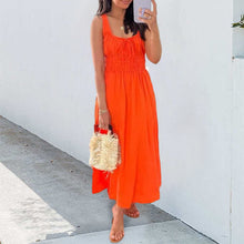 Load image into Gallery viewer, Women's Smocked Dress