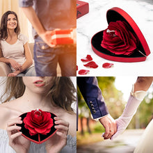 Load image into Gallery viewer, 3D Love Box Heart-Shaped Rose Flower- Perfect Valentine's Day Gift