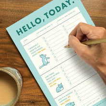 Load image into Gallery viewer, Hello, Today: To-do List Notepad