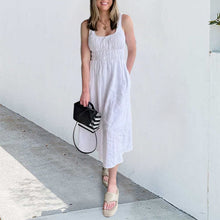 Load image into Gallery viewer, Women's Smocked Dress
