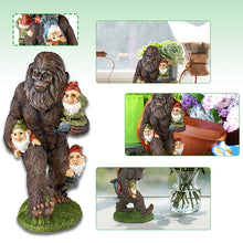 Load image into Gallery viewer, Sasquatch with Garden Gnome