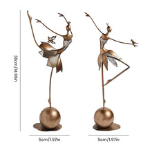 Load image into Gallery viewer, Dancing Garden Girl Outdoor Statues