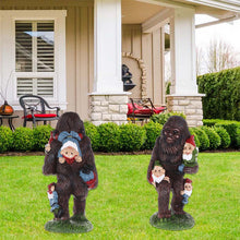 Load image into Gallery viewer, Sasquatch with Garden Gnome