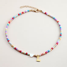 Load image into Gallery viewer, Personalized Colorful Beads Choker