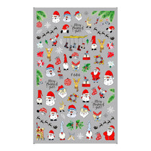 Load image into Gallery viewer, CHRISTMAS NAIL ART STICKERS