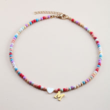 Load image into Gallery viewer, Personalized Colorful Beads Choker