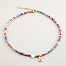 Load image into Gallery viewer, Personalized Colorful Beads Choker