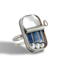 Load image into Gallery viewer, Canned Sardines Adjustable Ring/Necklace