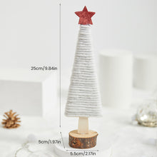 Load image into Gallery viewer, Christmas Wood Felt Reindeer Elk Tree Decorations