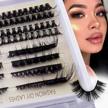 Load image into Gallery viewer, Fishtail Lashes ＆ A Type ＆ Bottom Lashes for Make Up Salon