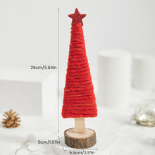 Load image into Gallery viewer, Christmas Wood Felt Reindeer Elk Tree Decorations